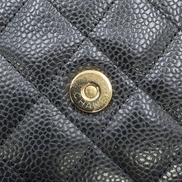 CHANEL Matelasse Chain wallet Calfskin Black - Picture 8 of 12